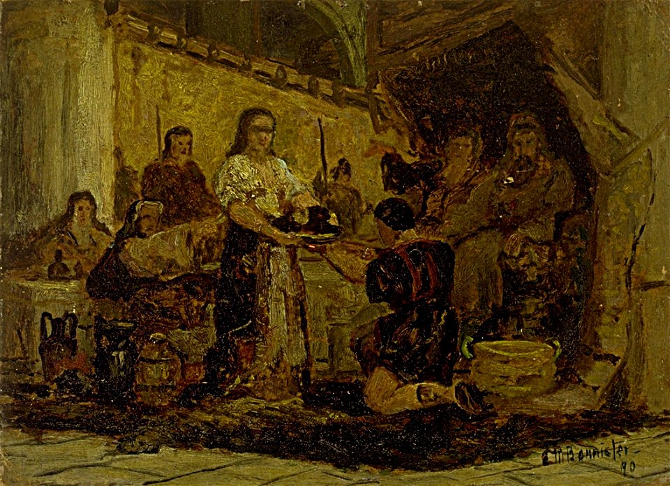 Edward Mitchell Bannister - Salome Receiving the Head of John the Baptist - 1984.135.2 - Smithsonian American Art Museum
