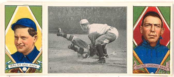 Edward Walsh-Fred Payne, Chicago White Sox, baseball card portrait LCCN2008678439