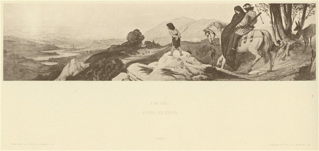 Edward von Steinle Rückkehr der Genovefa