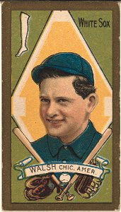 Edward Walsh, Chicago White Sox, baseball card portrait LCCN2008677853