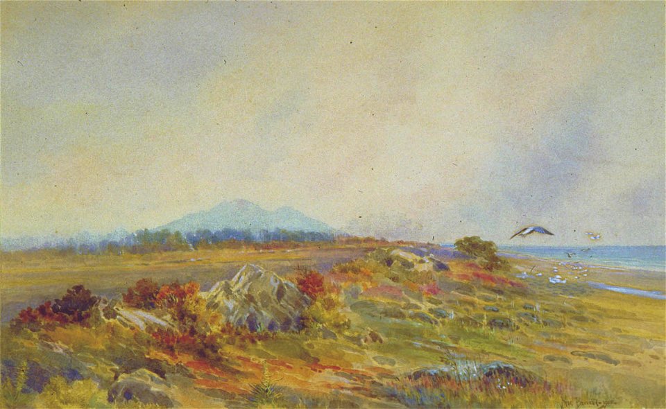 Edward Noel Barraud - Coast Scene - Sarjeant Gallery