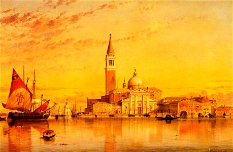 Edward William Cooke San giorgio maggior, venice