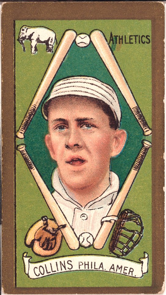 Edward T. Collins, Philadelphia Athletics, baseball card portrait LCCN2008677890