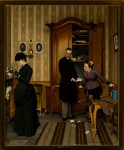Edward Quitton - First love letter - M.Ob.473 - National Museum in Warsaw