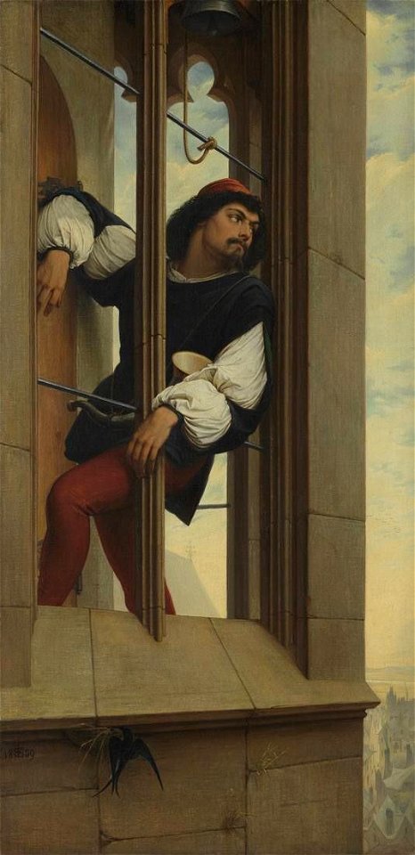 Edward-jakob-von-steinle-der-tuermer