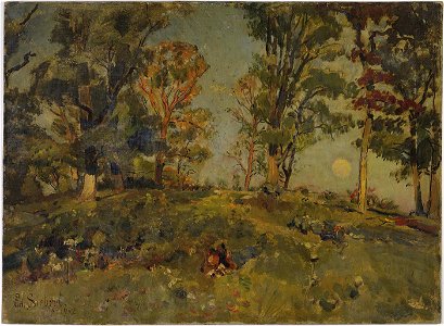 Edward S. Siebert - Hillside Landscape - 1966.10.4 - Smithsonian American Art Museum