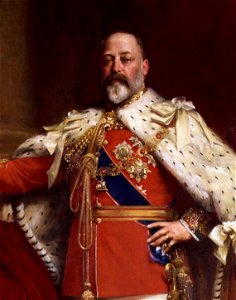 Edward VII in coronation robes (cropped)