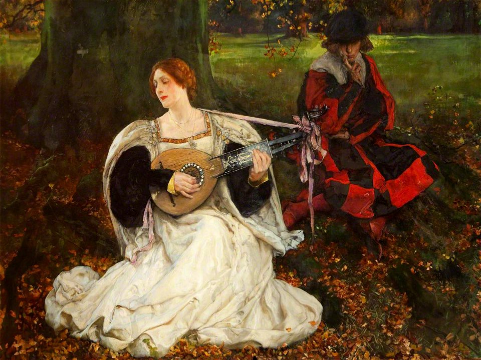Edwin Austin Abbey - Fair Is My Love
