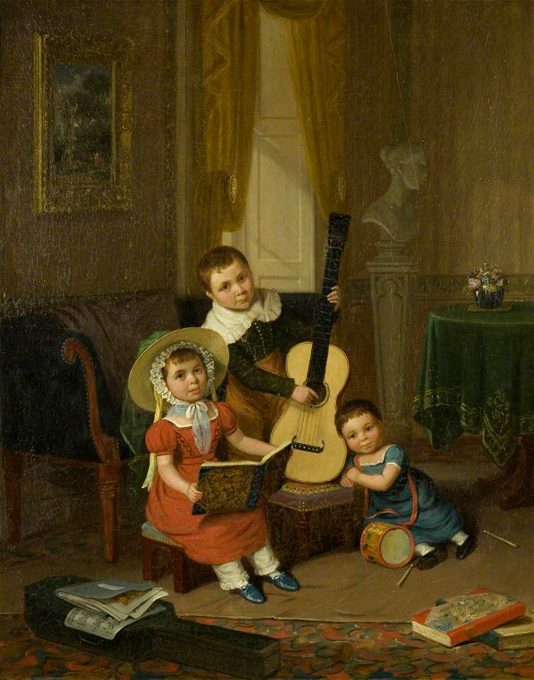 Edward Villiers Rippingille (1829) - The Young Trio - Bristol museum