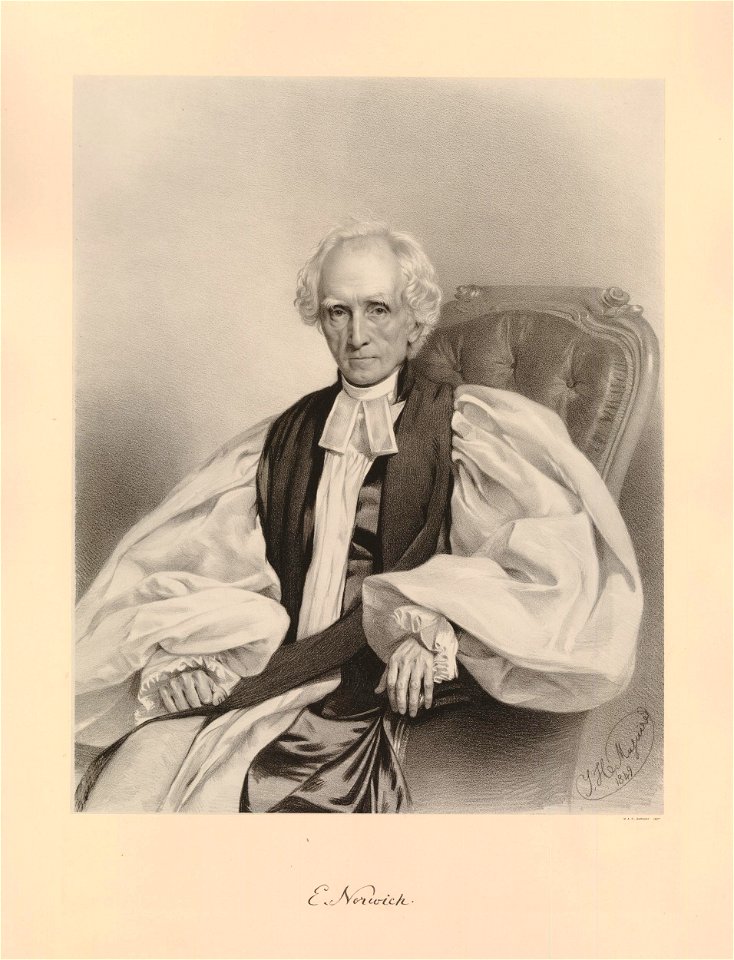 Edward Stanley, Bishop of Norwich, D.D. F.R.S. Pres. L.S. &c (BM 1882,0610.139)