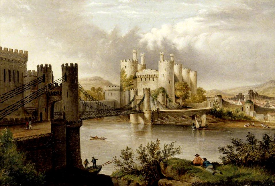 Edwin Ellis (1842-1895) (possibly) - Conway Castle - 1319328 - National Trust