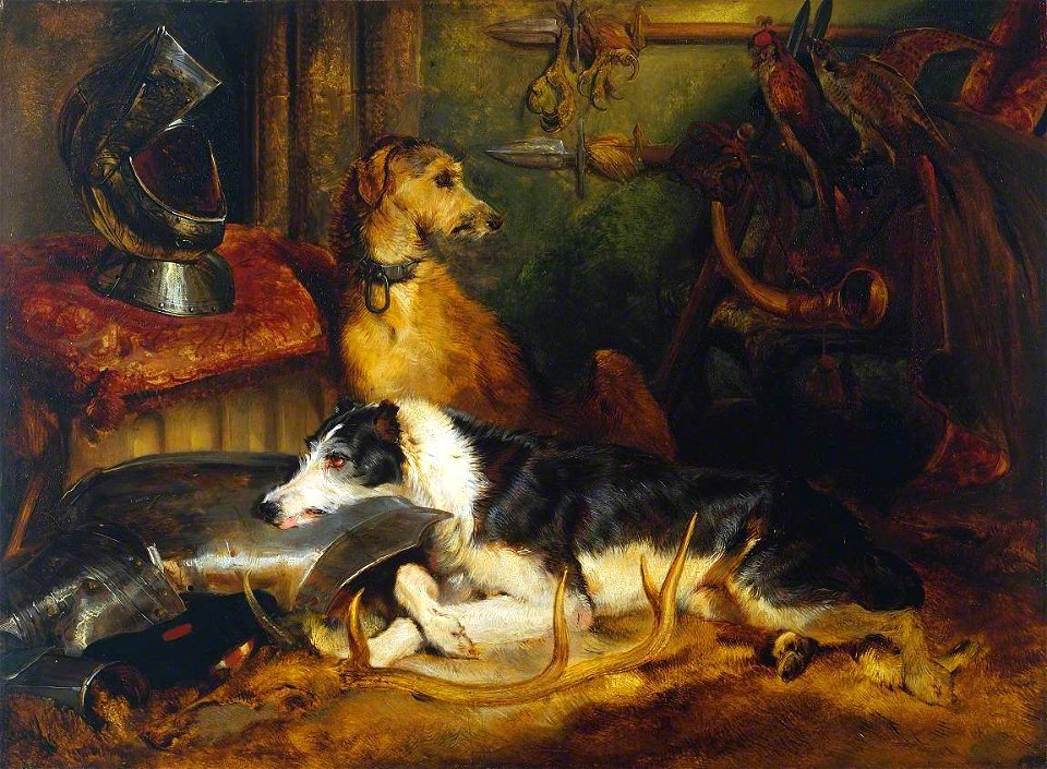 Edwin Henry Landseer (1802-1873) - A Scene at Abbotsford - N01532 - National Gallery