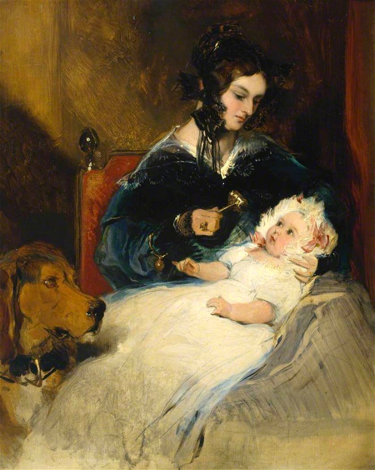 Edwin Henry Landseer (1802-1873) - The Duchess of Abercorn and Child - N03008 - National Gallery