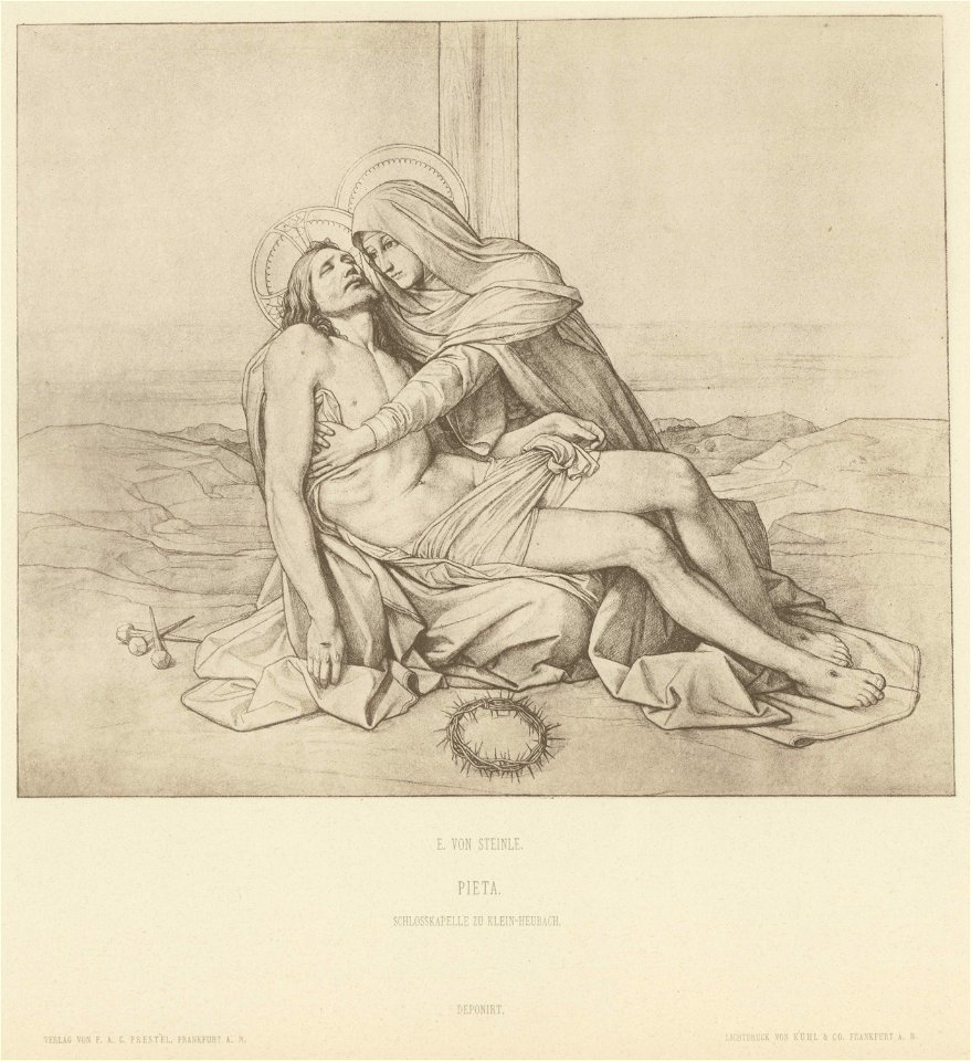 Edward von Steinle Pieta