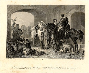 Edwin Henry Landseer Rückkehr von der Falkenjagd ubs G 0826 II