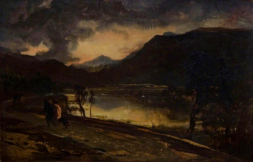Edwin Henry Landseer (1802-1873) - Sunset in Scotland - 769778 - National Trust