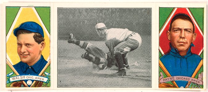 Edward Walsh-Fred Payne, Chicago White Sox, baseball card portrait LCCN2008678439