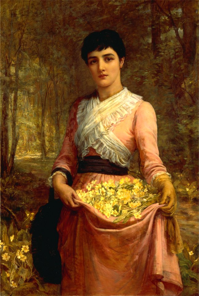 Edwin Long - The Daughters of Our Empire. England- The Primrose - Google Art Project