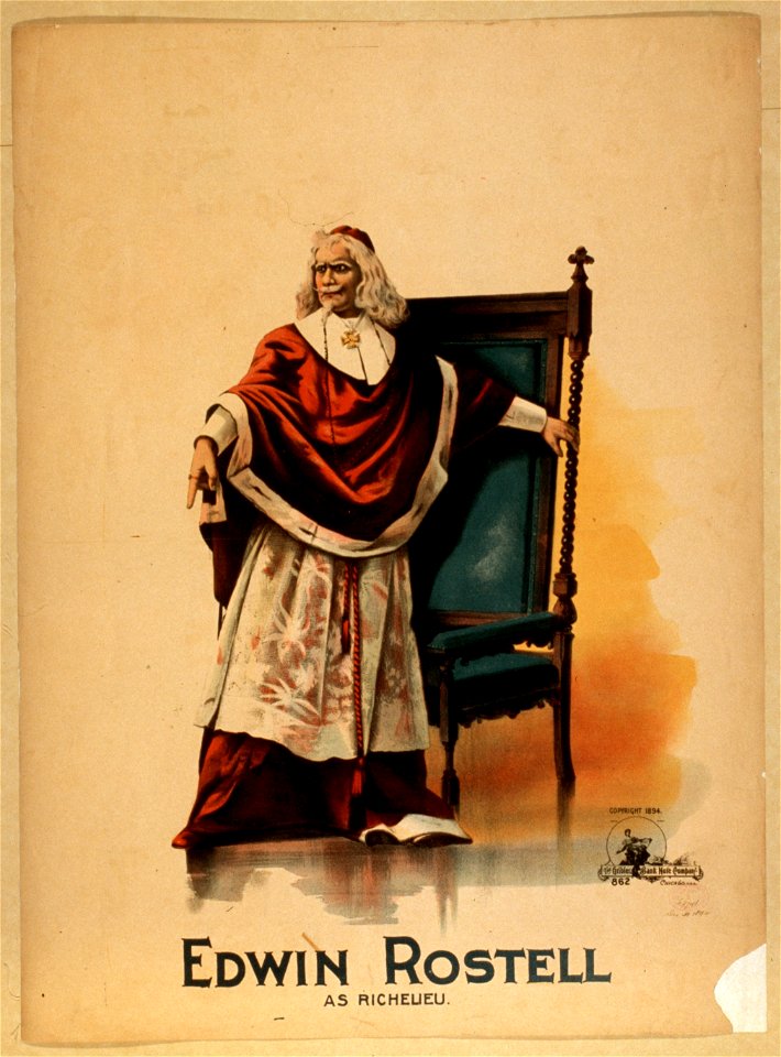 Edwin Rostell as Richelieu LCCN2014635856