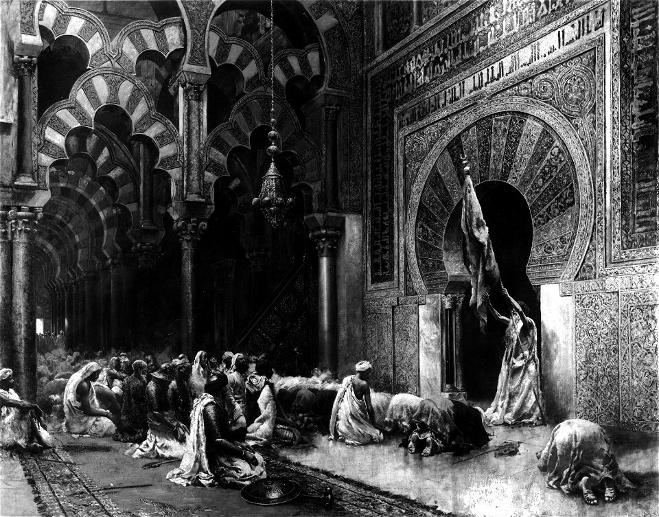 Edwin Lord Weeks - Interior of a Mosque at Cordova - Walters 37169 (2)