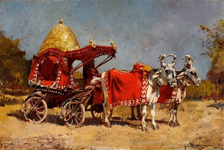 Edwin lord weeks native gharry or cart 110019)