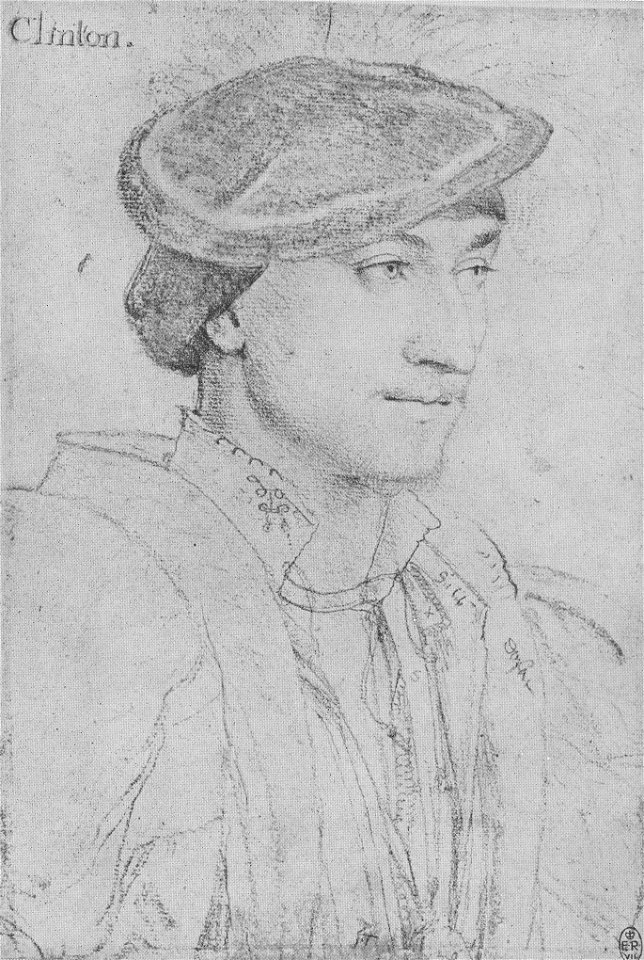 Edward, Lord Clinton, by Hans Holbein the Younger