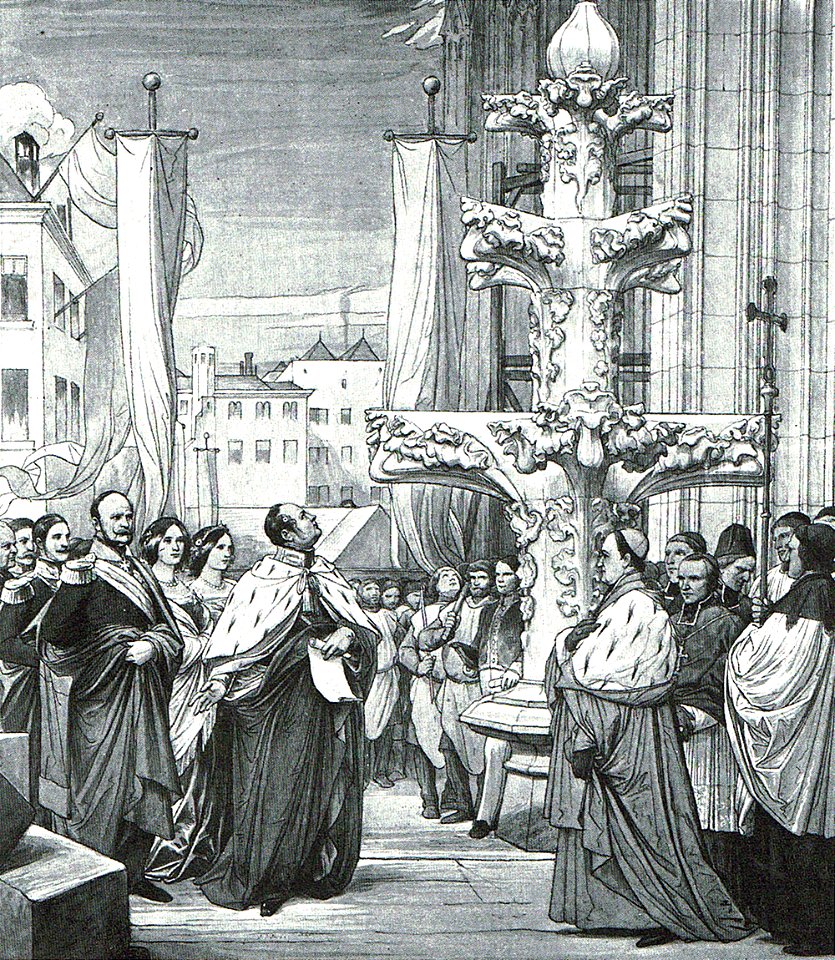 Edward von Steinle Domfest 1855 Kölner Dom
