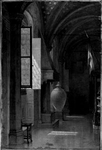 Edwin White - A Room in the Bargello, Florence - 78.26 - Museum of Fine Arts