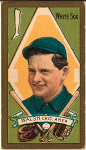 Edward Walsh, Chicago White Sox, baseball card portrait LCCN2008677853