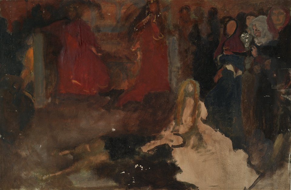 Edwin Austin Abbey - Hamlet. - 1937.2174 - Yale University Art Gallery