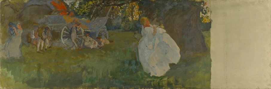 Edwin Austin Abbey - Study for “Harvest Home” - 1937.2426 - Yale University Art Gallery