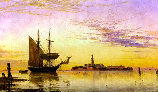 Edward William Cooke The armenian convent, venice
