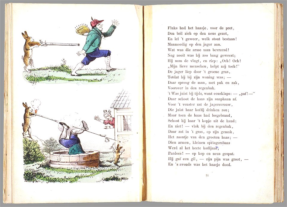 Een aardig prentenboek met leerzame vertellingen naar het beroemde Hoogduitsche kinderwerk Der Struwwelpeter - PPN 124486932 - Image 10