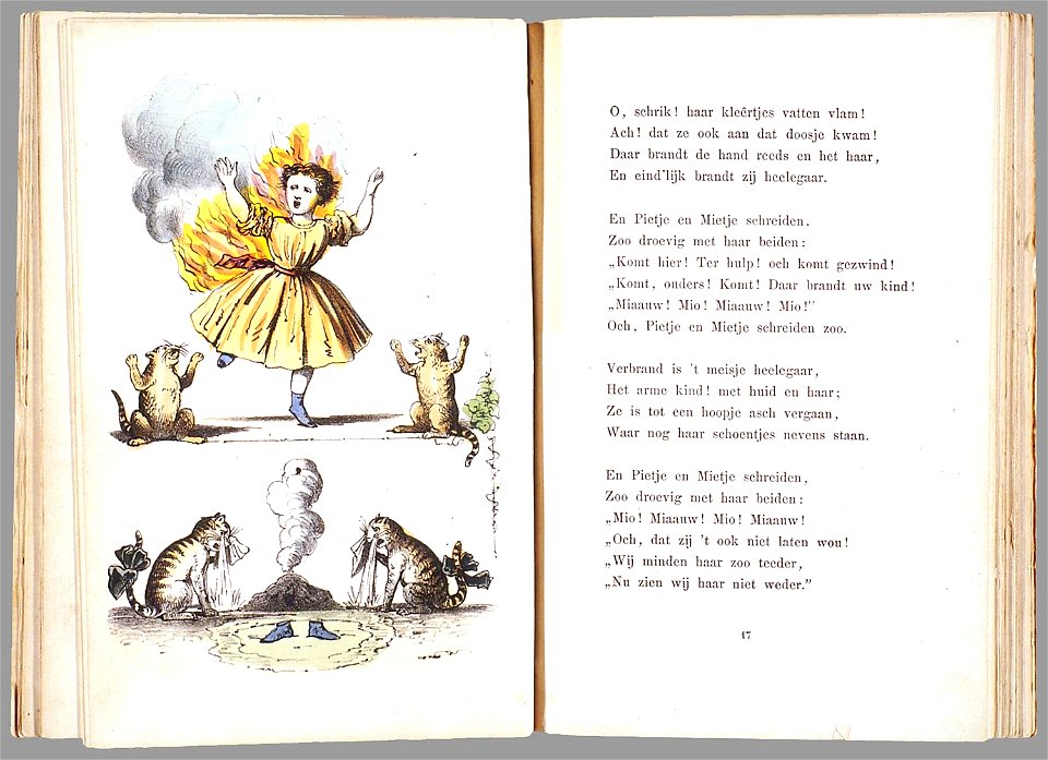 Een aardig prentenboek met leerzame vertellingen naar het beroemde Hoogduitsche kinderwerk Der Struwwelpeter - PPN 124486932 - Image 16