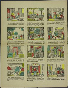 Een houthakker had zeven kinderen-Catchpenny print-Borms 0051