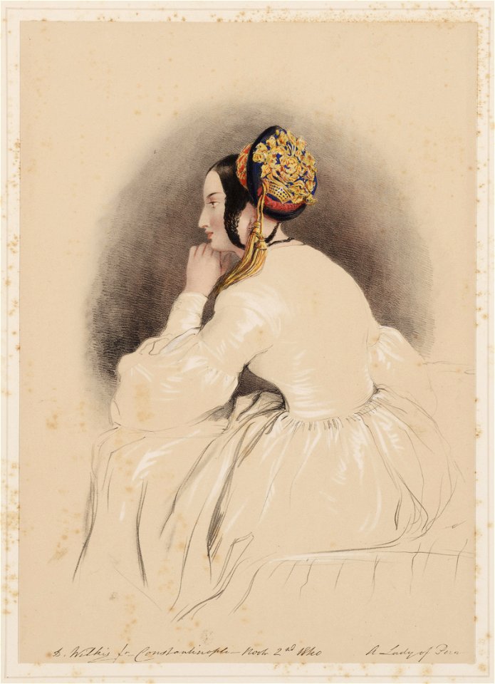 Een dame uit Pera, objectnr A 16093