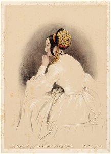 Een dame uit Pera, objectnr A 16093