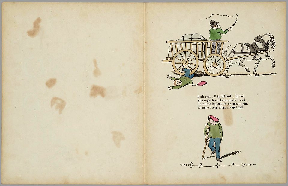 Een nieuw aardig prentenboek - als vervolg op het beroemde kinderwerk Der Struwwelpeter - PPN 851942520 - Image 15