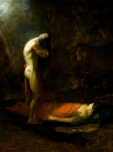Edwin Willard Deming - The Mourning Brave - 1912.9.1 - Smithsonian American Art Museum