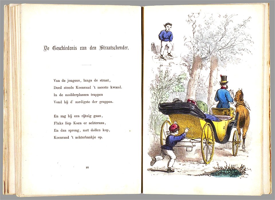 Een nieuw aardig prentenboek als vervolg op het beroemde Hoogduitsche kinderwerk Der Struwwelpeter - PPN 263819787 - Image 12
