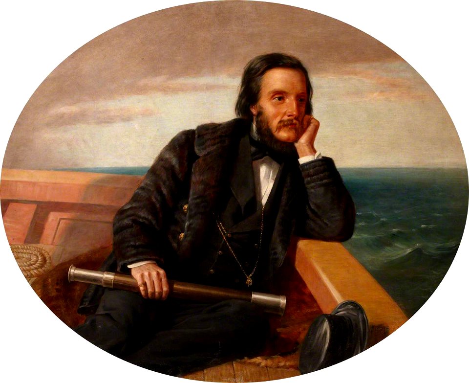 Edwin Long (1829-1891) - Edward Ward (1827–1881), 4th Viscount Bangor, on a Yacht - 836209 - National Trust