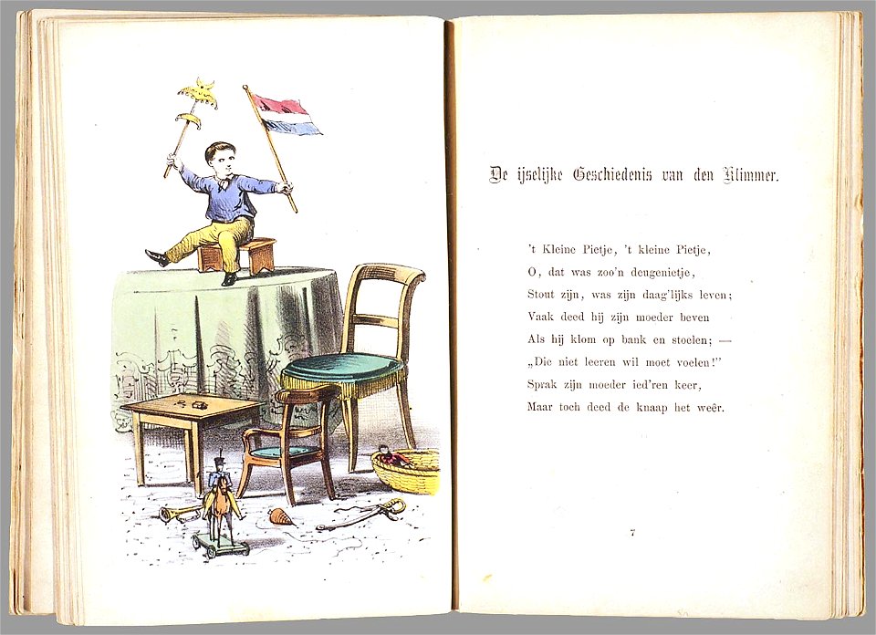 Een nieuw aardig prentenboek als vervolg op het beroemde Hoogduitsche kinderwerk Der Struwwelpeter - PPN 263819787 - Image 5
