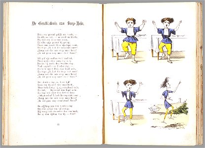 Een aardig prentenboek met leerzame vertellingen naar het beroemde Hoogduitsche kinderwerk Der Struwwelpeter - PPN 124486932 - Image 11