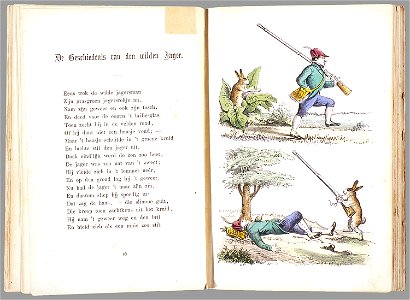 Een aardig prentenboek met leerzame vertellingen naar het beroemde Hoogduitsche kinderwerk Der Struwwelpeter - PPN 124486932 - Image 9