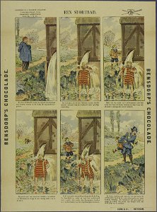 Een stortbad-Catchpenny print-PRENT 0148