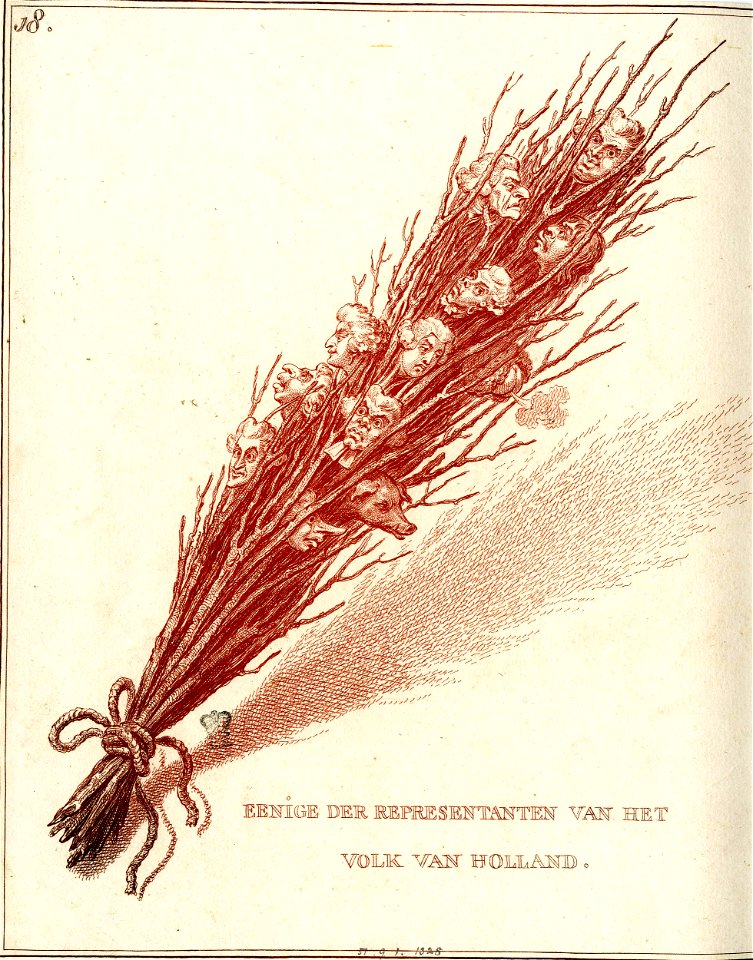 EENIGE (union) DER REPRESENTANTEN VAN HET VOLK VAN HOLLAND. (BM 1851,0901.1328)