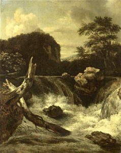 Een waterval Rijksmuseum SK-A-696