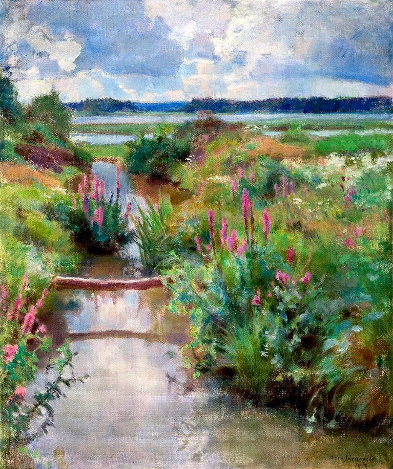 Eero Järnefelt - Blooming Summer