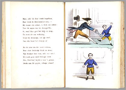 Een aardig prentenboek met leerzame vertellingen naar het beroemde Hoogduitsche kinderwerk Der Struwwelpeter - PPN 124486932 - Image 13