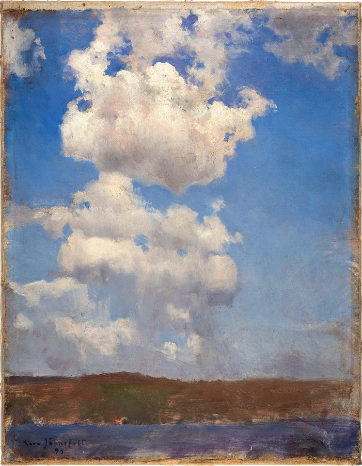 Eero Järnefelt - Cloud Study - A II 1156 - Finnish National Gallery